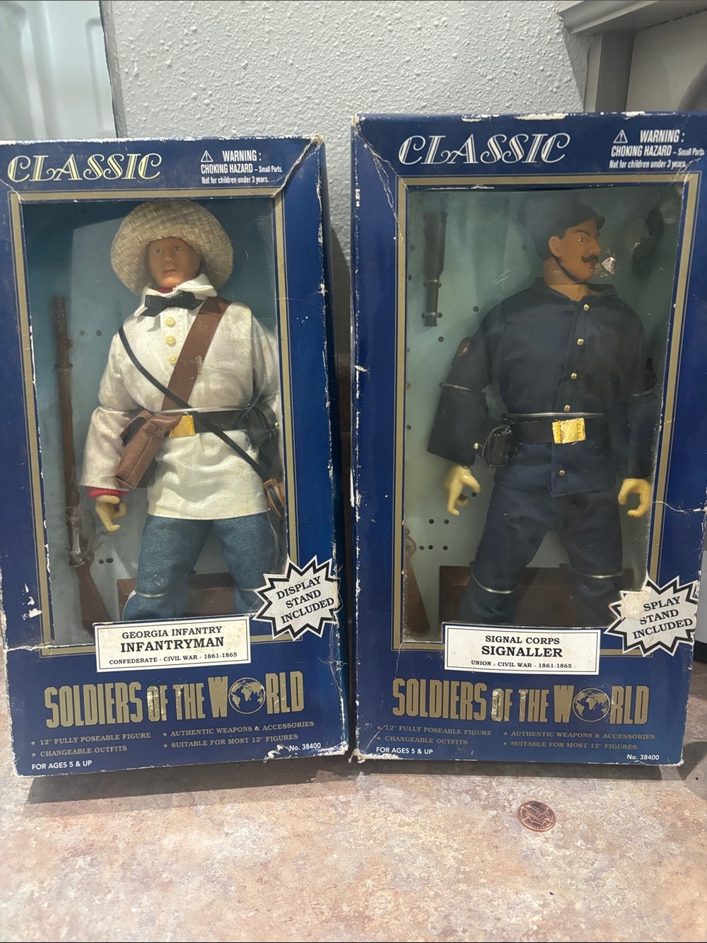 Set of 2  Georgia Infantryman and Signaller